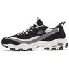DLites 1.0 Slip-Ins Comode alla Moda Ammortizzanti Traspiranti Aumento Altezza Basse Scarpe da Ginnastica Stile Dad Uomo Nero Bianco Grigio 232422-BKNT