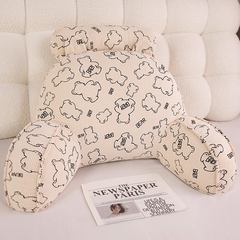 Cartoon Pattern Waist Rest Girl Office Seat Waist Cushion Home Sofa Waist Pillow Girl Birthday Gift