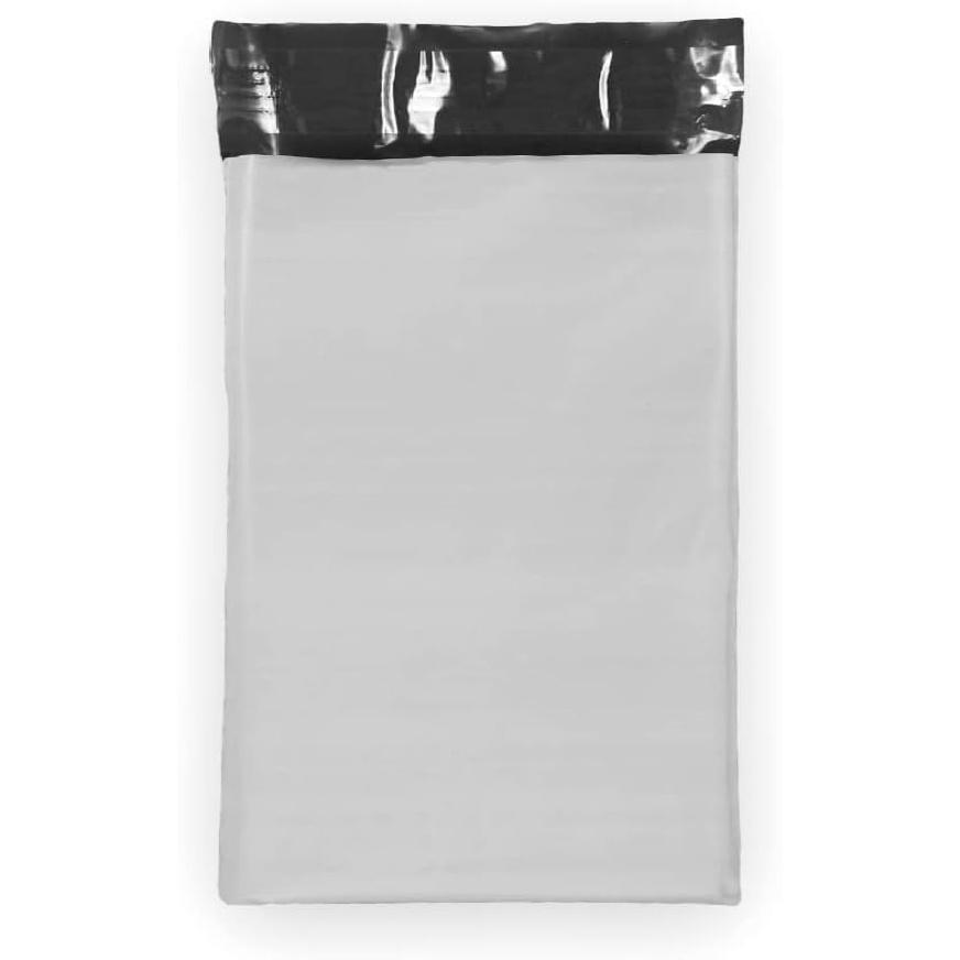 50 EcoSwift 9 X 12 White Small Poly Mailer Size #3 Self Sealing Envelopes Plastic Shipping Mailing Bags 9x12 1.7 Mil