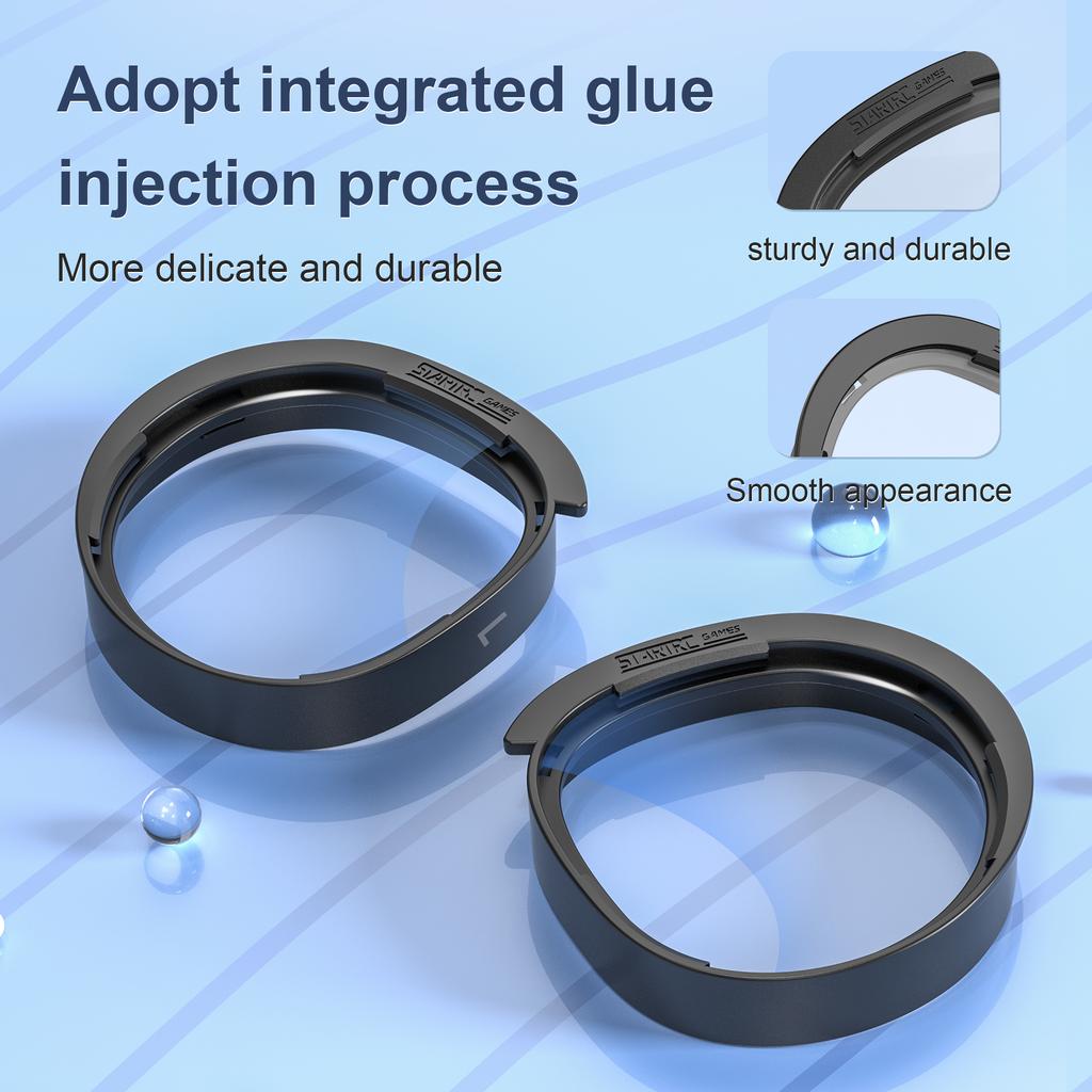 Suitable for Meta Quest 3S VR scratch resistant ring lens protective cover, anti eye blue light Quest 2 accessories