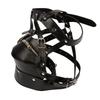 PU Leather Mask with Lock Bondage Fun Headgear Adult Sex Toy Fetish BDSM Slave Femdom Sex Furniture Harness
