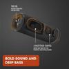 Bluetooth speaker, strong sound and deep bass, IPX7 waterproof, 12 hrs playback