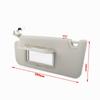 Interior Decoration Gray Driver Left Side Sun Visor 83280TA0A91ZB For Honda Accord 2008-2012 Replacement Sun Visor