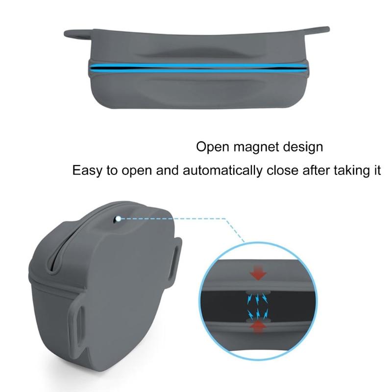 Silikon-Leckerlibeutel für Hunde mit Hundetrainings-Clickern Wasserdichte Bauchtaschen für Training Belohnung Outdoor