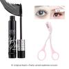 [Set] Xixi Feather-Light 3D Curling Mascara with Separate and Defined Lashes, Long-Lasting Curl, Sea Urchin-Shaped Brush Head for Makeup Use
