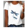 3D-gedrucktes Damen-Kurzarm-T-Shirt, Übergrößen Damenbekleidung, modisch und vielseitig, lässig, Alltagskleidung