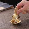 Portable Sandalwood Tower Incense Burner - Middle East Style Metal Alloy with Hollow Design