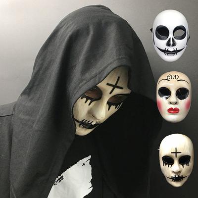 New Party Anonymous Masks Halloween Movie Theme Face Masks For Adult Cosplay Film Costume Props Mask Horror Mask Gift For Kids