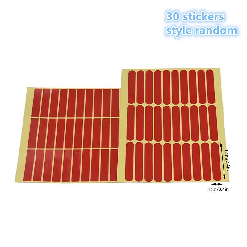 24/40Pcs Clear Nail Adhesive Tape False Nails Display Stand Glue Stickers Double-Sided Pasted Manicure Practice Showing Tools