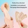 1 Unit Adhesive Heel Liners for Big Footwear, Improve Sizing & Softness, Avoid Heel Sliding & Skin Irritations