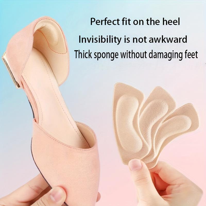 1 Unit Adhesive Heel Liners for Big Footwear, Improve Sizing & Softness, Avoid Heel Sliding & Skin Irritations