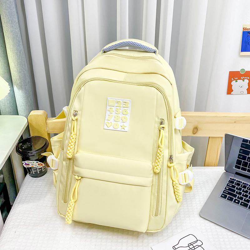 Backpack Women's Large Capacity Multi-compartment Junior High School Student Senior High School School Bag Travel Backpack