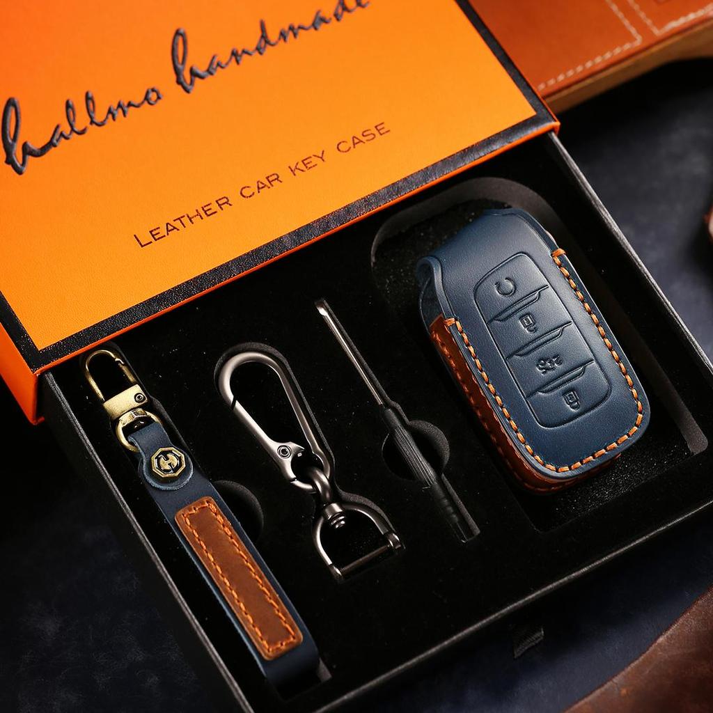 Suitable for changan CS75plus/X7/cs35/CS95/CS85 Handmade Cowhide High-End Car Key Cover