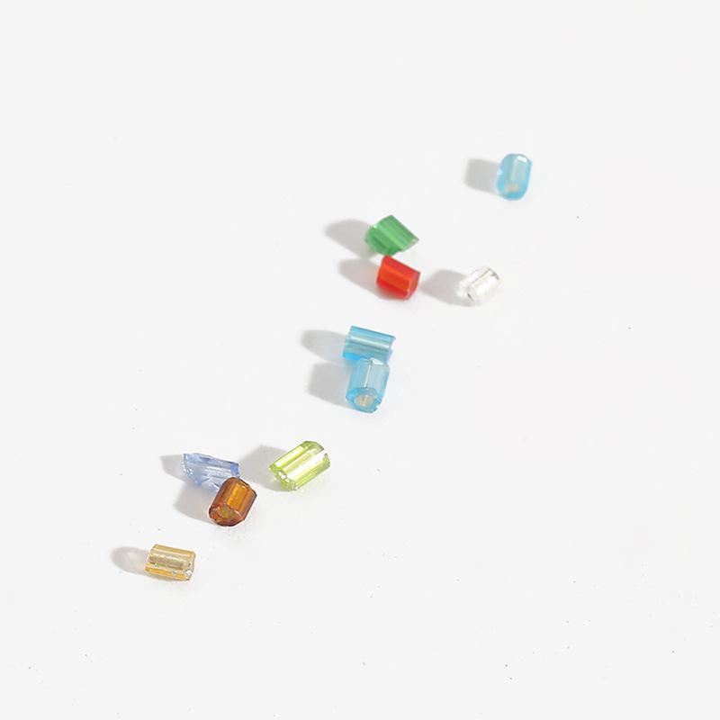 DIY Handgemachte Perlen-Haarnadel: Kreuzstich Glasperlen, Versilbertes Zubehör für Hochzeitskleid/Tasche