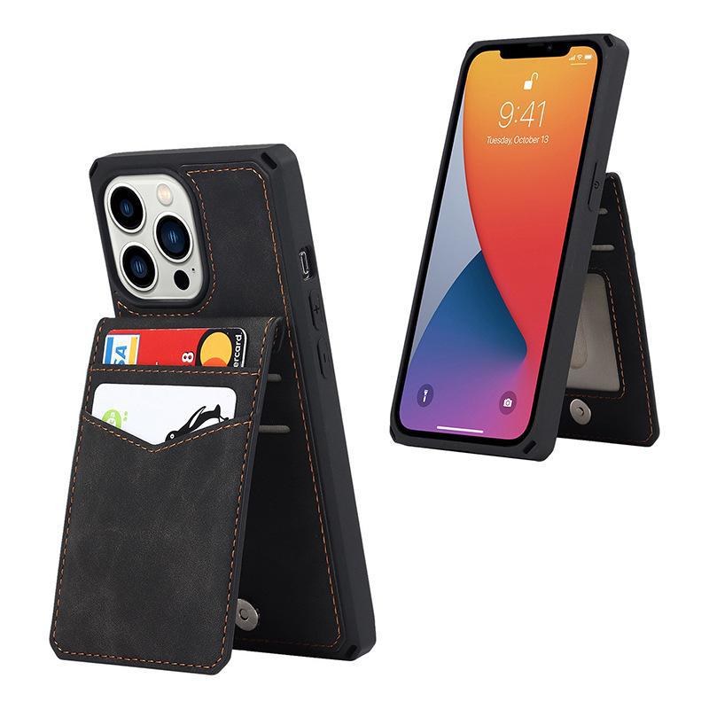 Apple iPhone 13 Pro Flip Case mit Hautgefühl und Lanyard