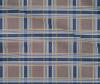 oneOone Cotton Flex Dusty Brown Fabric Madras Check Sewing Craft Projects Fabric Prints By Yard 40 Inch