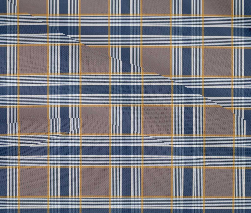 oneOone Cotton Flex Dusty Brown Fabric Madras Check Sewing Craft Projects Fabric Prints By Yard 40 Inch