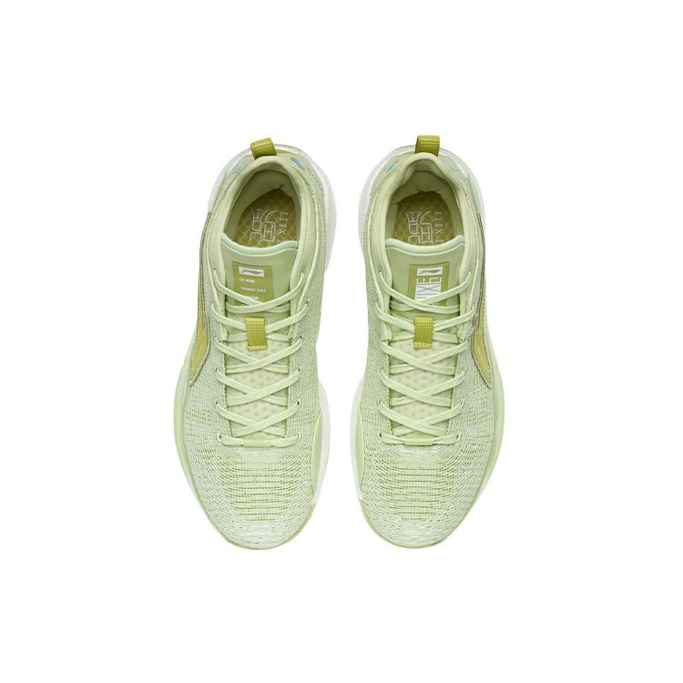 Li Ning Yu Shuai 13 Low Lace-Up Fabric Synthetic Leather TPU Shock Absorption Anti-Slip Wear-Resistant Support Men Basketball Shoes ABAQ013-14