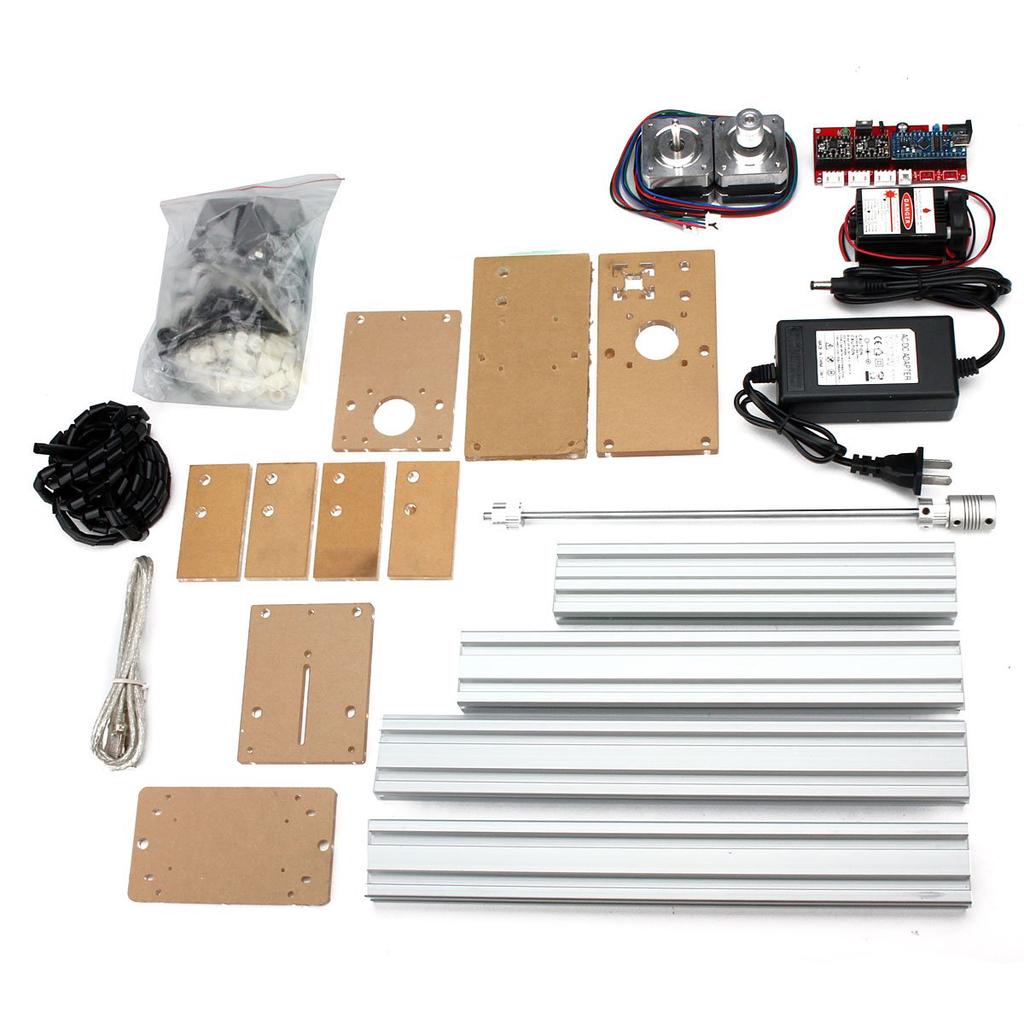 DC 12V Mini Laser découpe gravure hine imprimante Kit 500MW Desktop DIY ...
