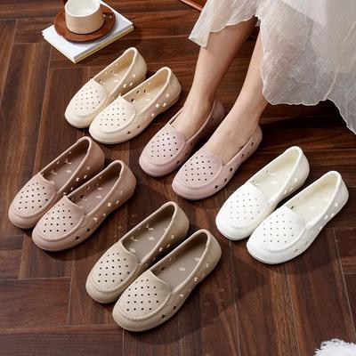 Fashion Women's Shoes Summer 2025 Sale Shoes Korean-style Women's Breathable Casual Shoes Lightweight Soft-soled Sandal EVA Shoe