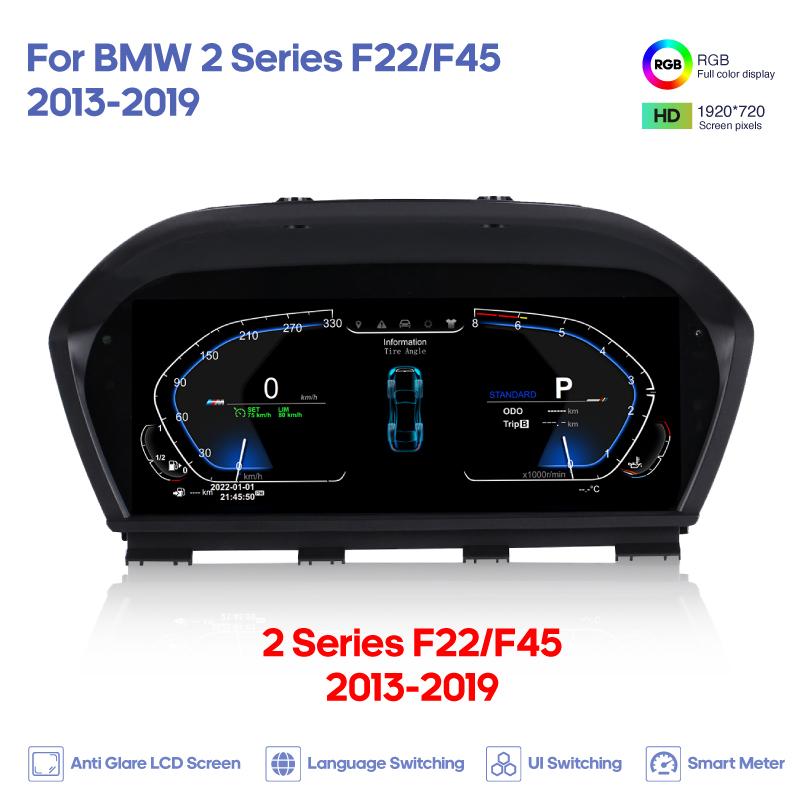 For BMW 1 Series Series X1/X2 F20/F52/F22/F45/F48/F49/F39 2013-2025 Digital Cluster LCD Dashboard Cockpit Virtual Instrument