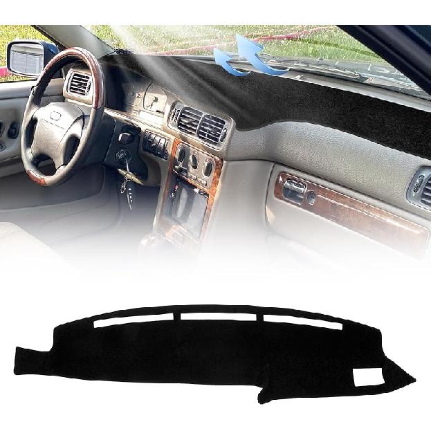 Dash Cover Compatible With Toyota Corolla -2025 Full Set, Dashboard Cover Mat And Center Console Cover Pad, Fit Sunshield Protector Interior Car