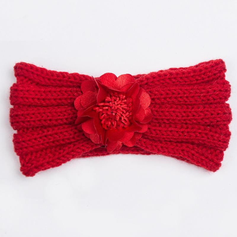 New Children's Headbands, Winter Baby Knitted Headbands, Baby Wool Headgear Hair Accessories, Baby Headbands