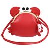 PRETYZOOM Women's Pu Leather Crab-Shaped Crossbody Bag with Adjustable Shoulder Strap, 10.2 Inch, Cute and Unique Design for Commuting and Travel