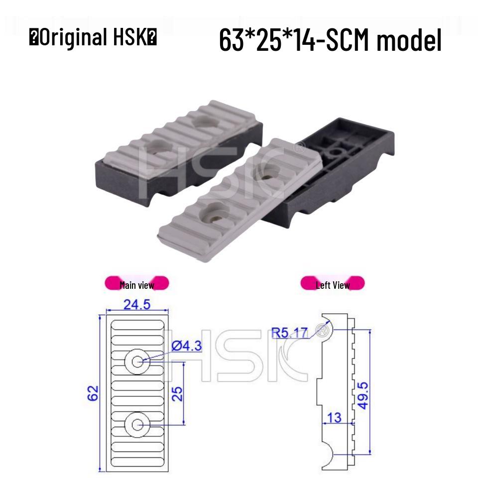 Automatic & Semi-Automatic Edge Banding Machine Accessories: Conveying Chain Block & Pressure Roller for Woodworking Machinery