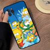 Funny Cartoon S-Simpsons Phone Case For IPhone 14 Plus 13 Mini 11 16 15 17 Pro Max Protection Shockproof