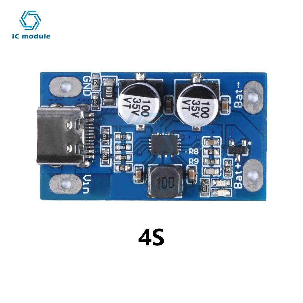 

1S2S3S4S Buck-Boost Fast-Charging Lithium Battery Module Type-C Input Step Up And Down Charging Module For Drone