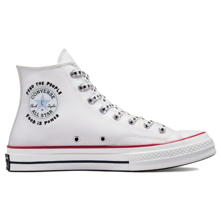 Sky High Farm Workwear X Converse Chuck 70 High Strawberry Moon - White Unisex Sneakers Multi A03328C