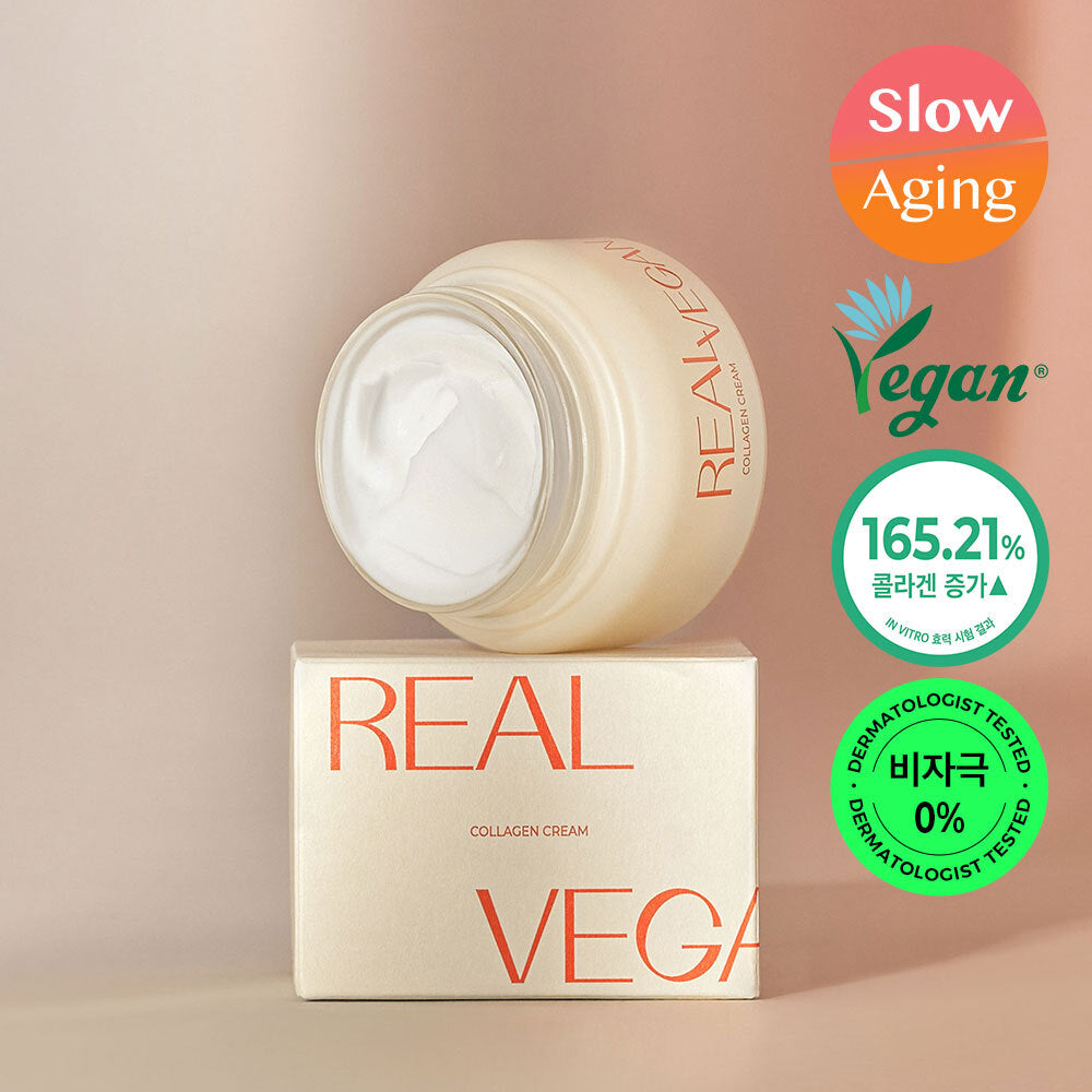 Clavue Real Vegan Low Molecular Collagen Firming Cream 50ml