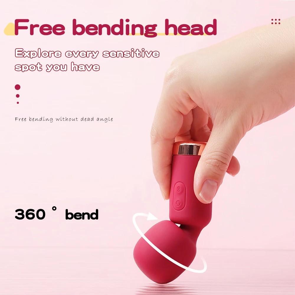 Powerful Mini Vibrator Dildos for Woman Wand for G-Spot Vibrator Women Clit Stimulator for Women Vagina Massager Adult Sex Toys