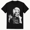Country Music Graphic Tee Vintage 80s Retro Unisex Black Cotton T-Shirt Reprint