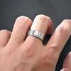 1Pc Fashion, Fashion Ring Single Item, Titanium Steel Ring Daily Wear
