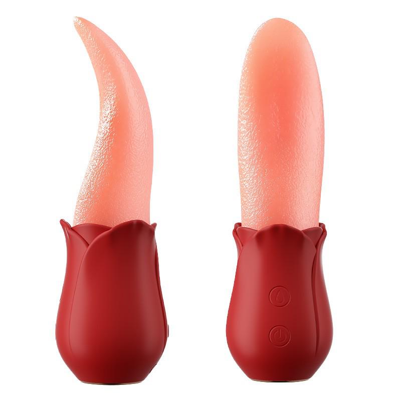 Women's Multi-Frequency Tongue-Licking and Suction Vibrator