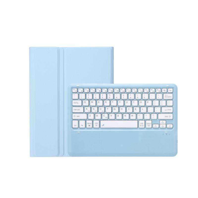 IPad Pro 12.9 Inch Case With Detachable Bluetooth Keyboard Folio Cover TPU Soft Shell Stand Anti-Shock Magnetic Sleep Wake