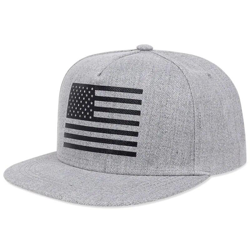 

Unisex Us Flag Printing Hip-Hop Hats Spring Autumn Outdoor Adjustable Casual Baseball Caps Sunscreen Hat