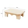 Solid Wood Multi-Purpose Footstool