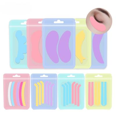 1pack Reusable Eyelash Lifting Silicone Stripe Eye Patches Lifting Curler Pad Perm Ribbon Eyelash Extension Supplies