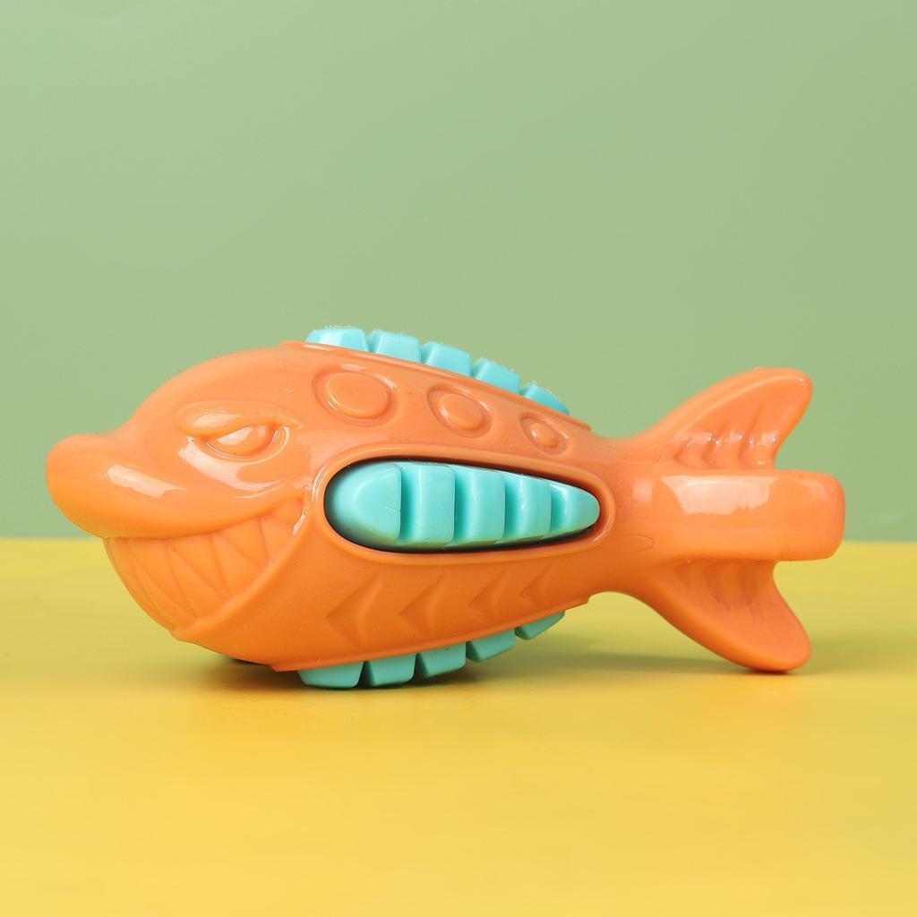 Pet Dog Dog Toy Boredom Relief Artifact TPR Shark Floating Sound Alone Products Consume Physical Strength Pet Products