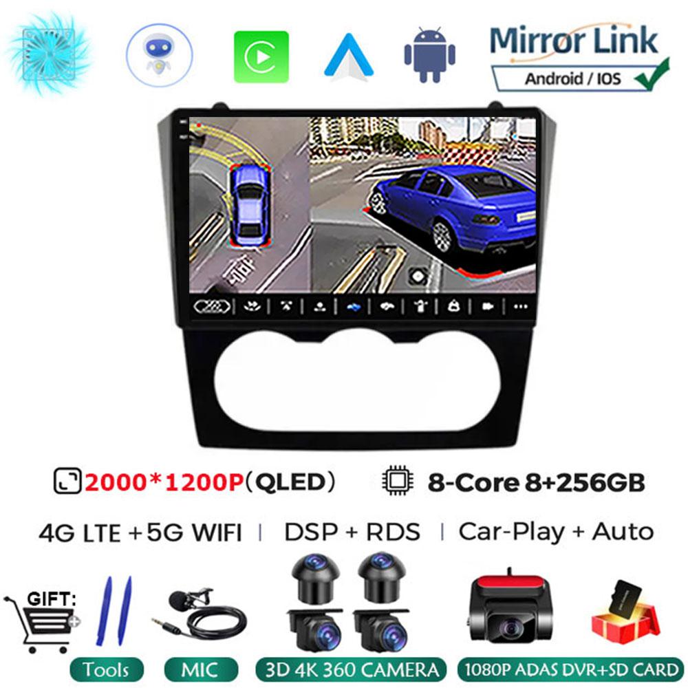 Android 14 Car Stereo Radio Multimedia Video Player For Nissan Teana Altima Manual 2008 2009 2010 2011 2012 Navigation GPS