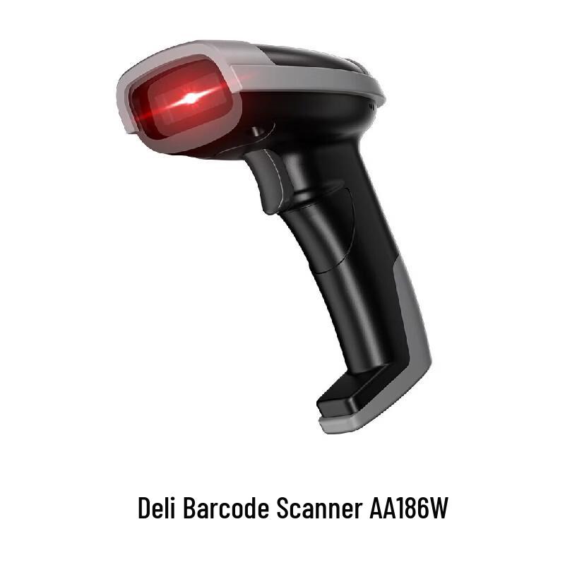 Deli AA186W Wired 1D Barcode Scanner