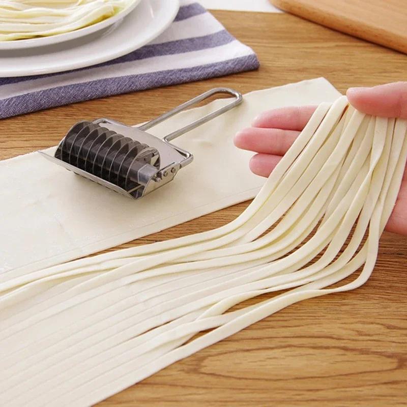 DIY Stainless Steel Manual Noodle Making Pasta Machine Pressing Pasta Machine Multifunction Rolling Ginger Garlic Grater Food Mi