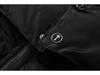 CrossTrapstar Men's Hooded Winter Jacket with Back Embroidery - American Street Loose Fit Hip Hop Style Cotton Coat