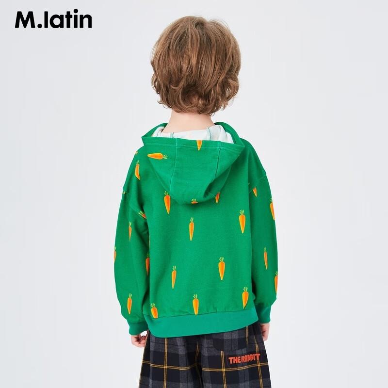 M.Latin Kids Wave Rabbit Print Sweatshirt 130