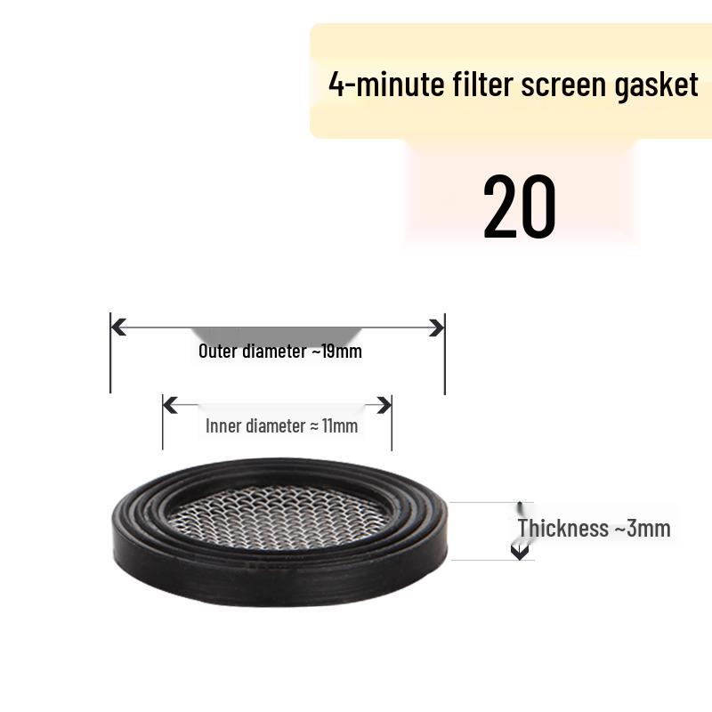 1-Inch Silicone Rubber Sealing Ring Gasket for Shower Hose and Water Pipe Washer