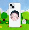 Yan Renzhong Acrylic Phone Grip - DIY Celebrity Logo Avatar Holder