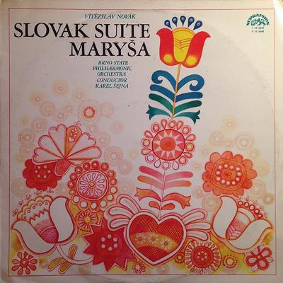 LP Record VTZSLAV NOVK BRNO STATE PHILHAR  Slovak Suite  Marya 1100648 SUPRAPHON 1972 Czechoslov Classical Used
